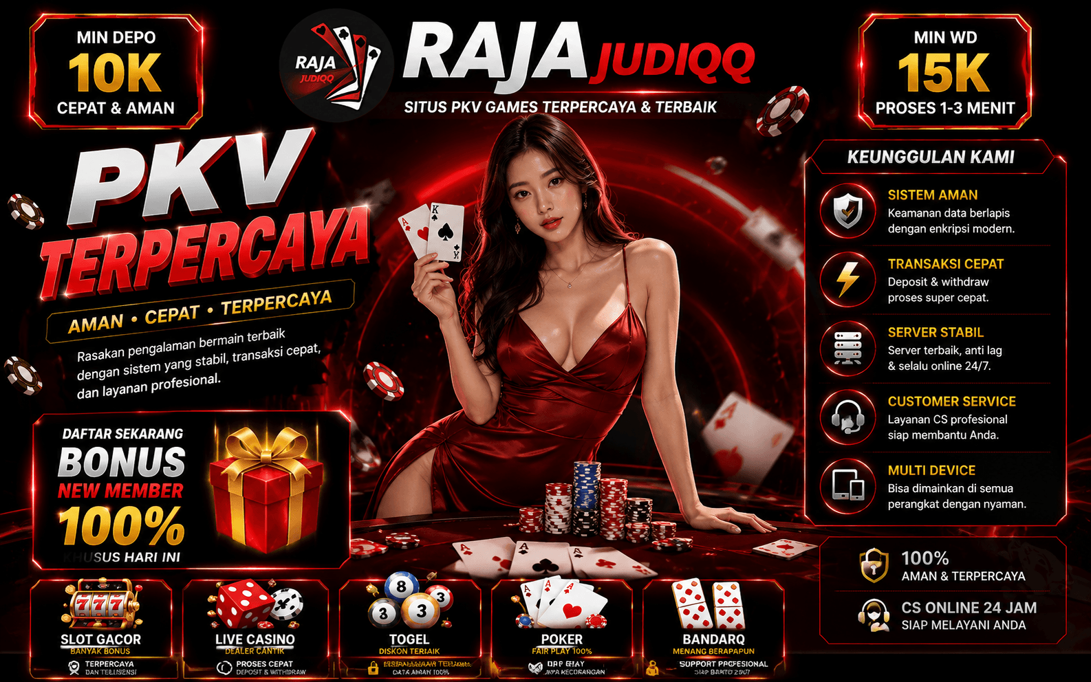 RAJAJUDIQQ Situs poker terpercaya